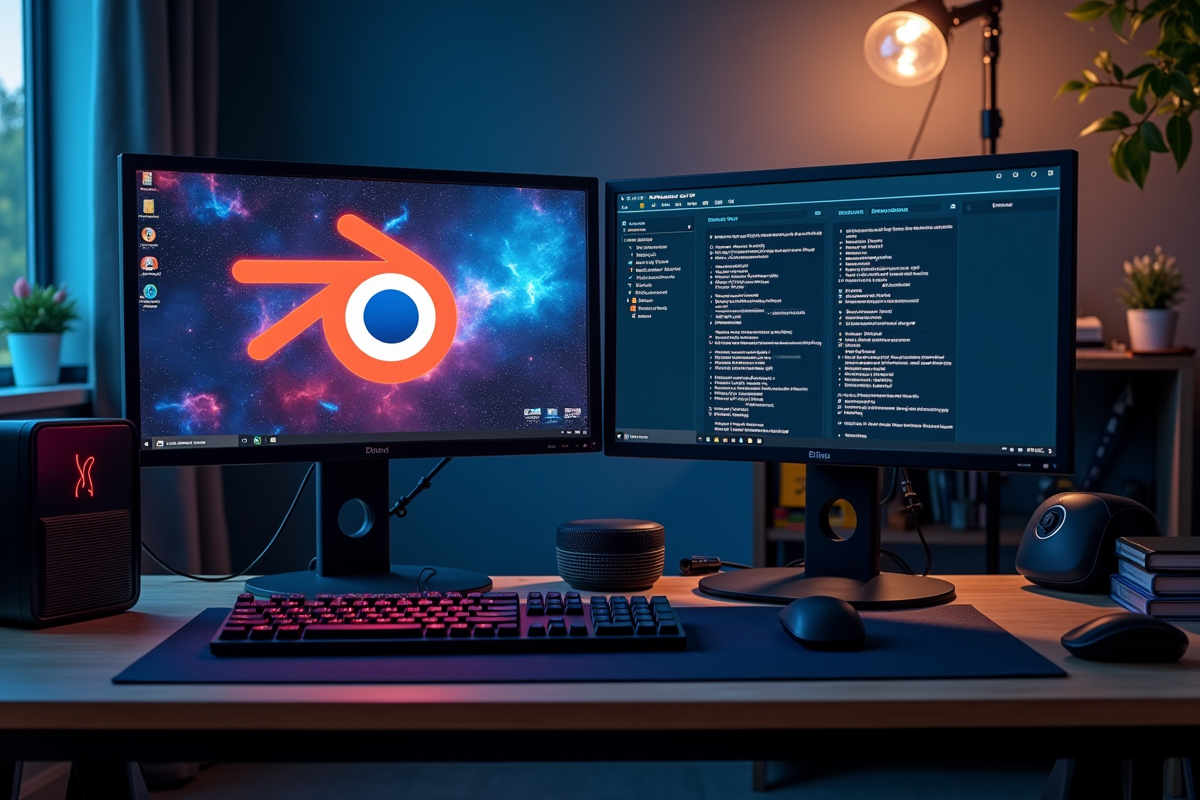 installation blender