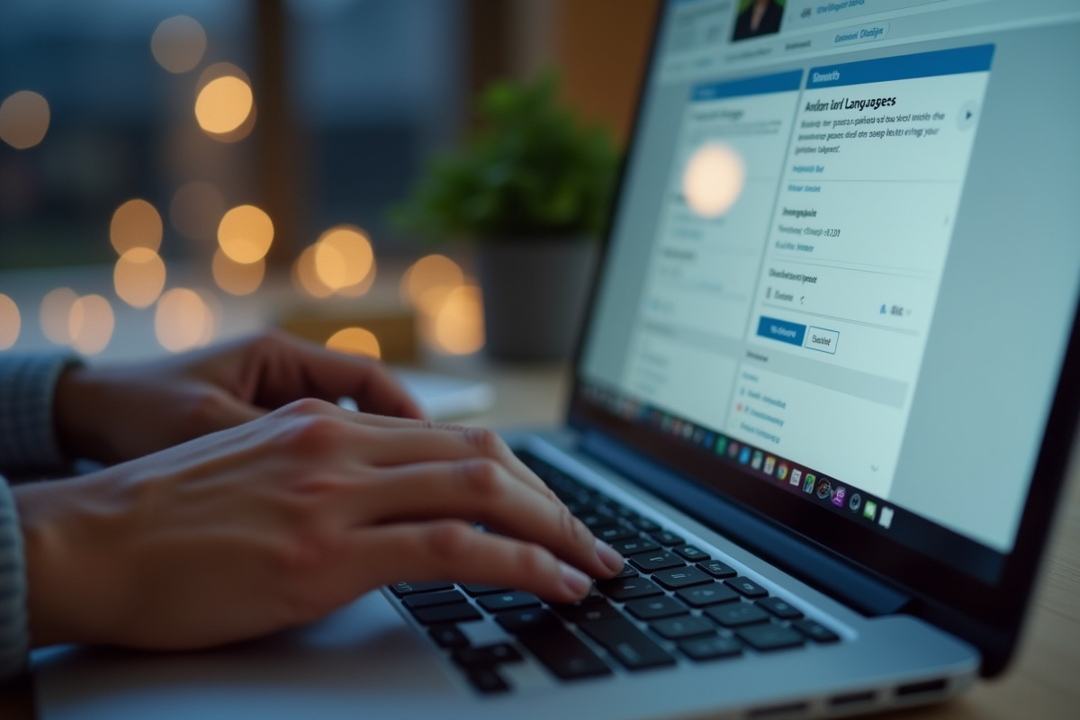 langues linkedin